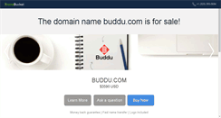 Desktop Screenshot of buddu.com